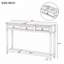 Table console avec tiroirs en bois pour le hall d'entrée-731695296