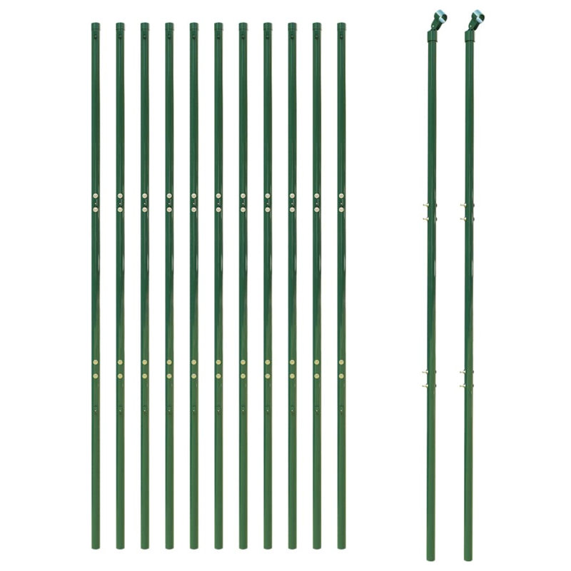 Metal Wire/Mesh Fence, 200cm H x 2500cm W