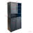 Tall And Wide Bathroom Cbinet With Multiple Storage Space, Door And Tilt-Out Laundry Hamper With Cloth Bag Basket-2116232425