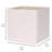 UBXS 3 Sprouts - Cube de rangement en tissu recyclé-84464774