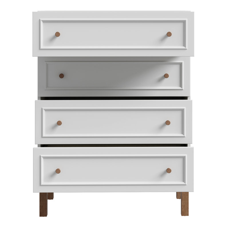 Silvino 80.2cm W 4 - Drawer Chest of Drawers
