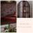 Retro Nut-Brown Solid Wood China Cabinet