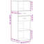 Shanesia Display Cabinet-787360190