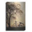 «Foggy Morning Sunrise» par Lori Deiter, art mural en métal luxueux, 24 po x 36 po
