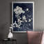 Indigo Botanical II Revisité - reproduction d'art sur toile-987635296-987635292
