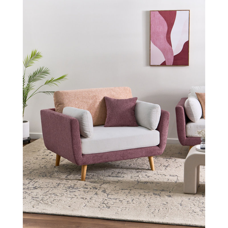 Tavario Upholstered Fabric Armchair