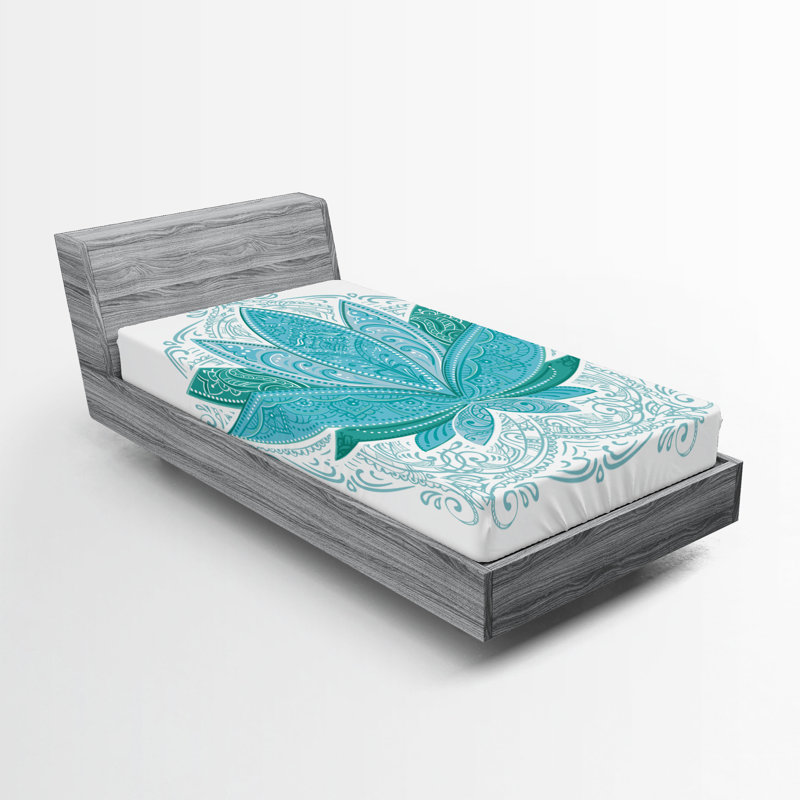 Ensemble de 2 draps-housse Ambesonne, Ensemble literie pour lit simple