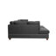 3PC sectionnel en bleu gris
