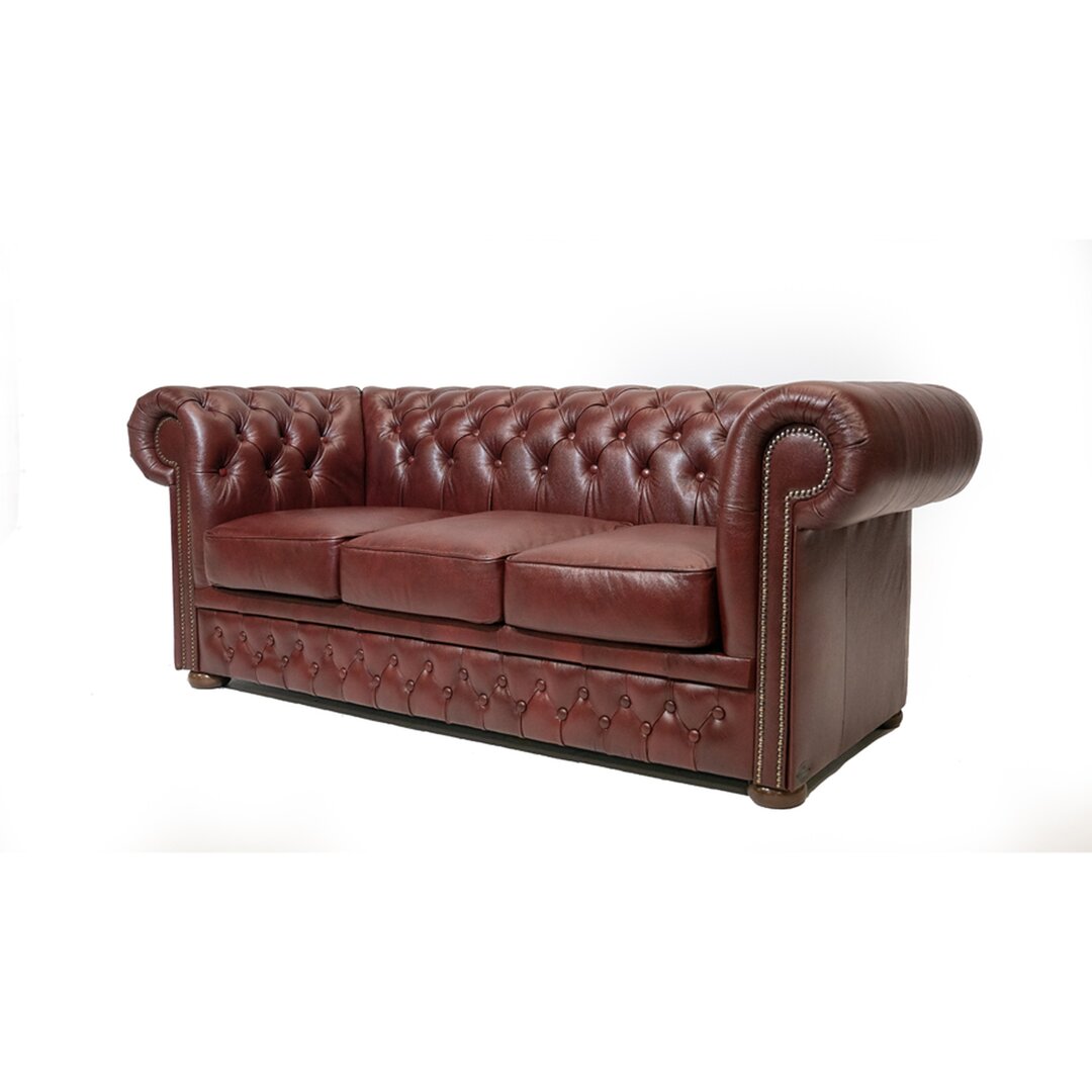 3-Sitzer Sofa aus Echtleder