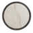 White Marble Top/Black Base