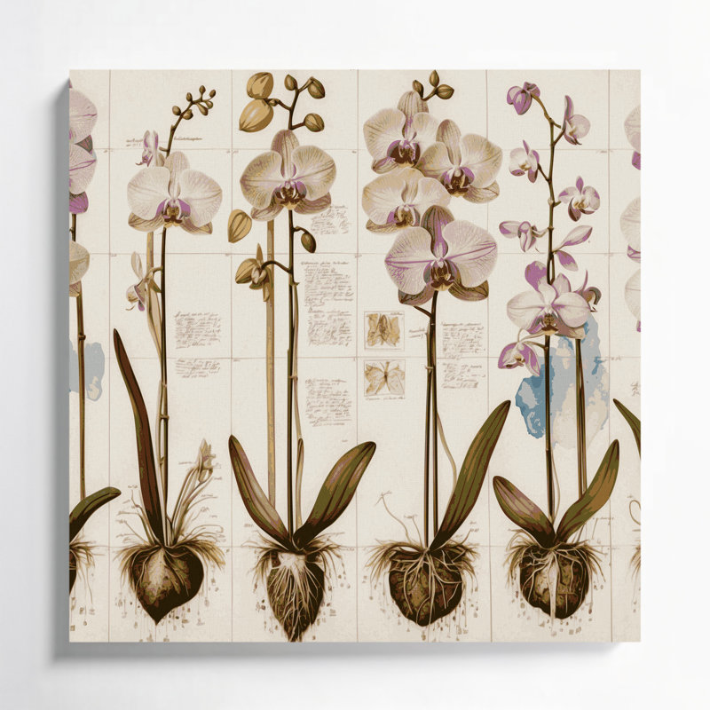 Art botanique sur toile Botanical, H 16 po x l 16 po