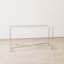 132.08cm Glass Top Console Table