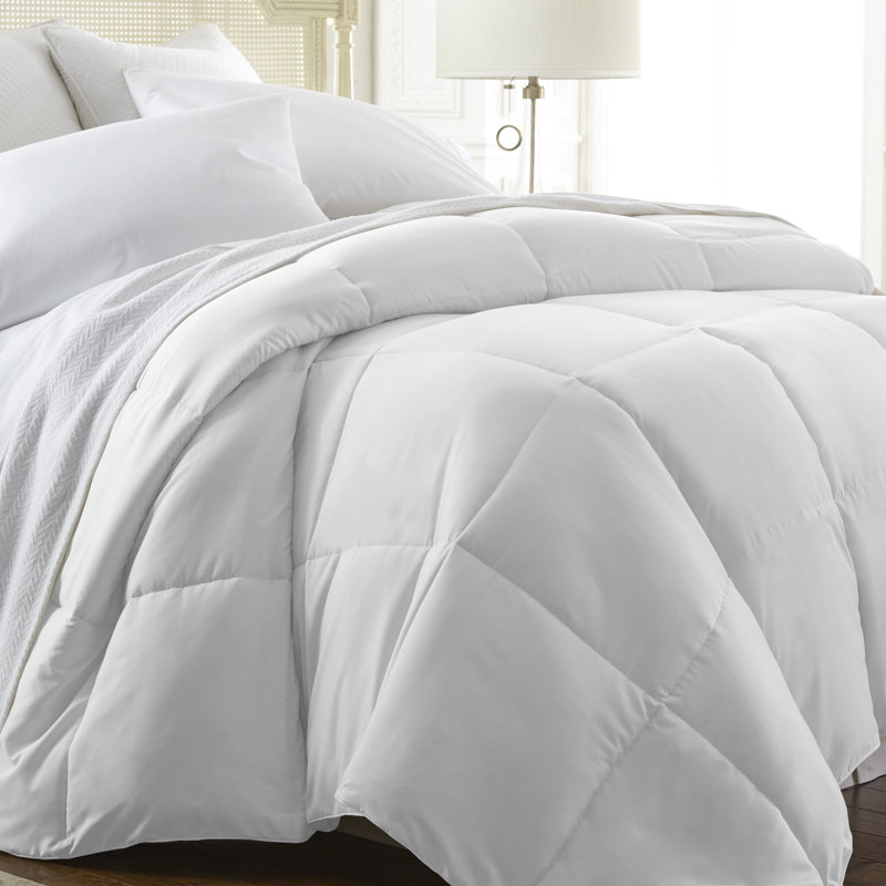 Édredon en duvet synthétique Simply Soft, Blanc, Grand