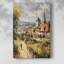 Paysage rétro XCII - toile tendue avec châssis-557701557