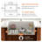 36 Inch Rectangular White Ceramic Farmhouse Kitchen Sink Fireclay Apron Front Single Bowl Sinks