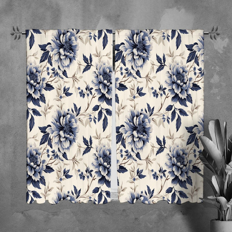 Paire de rideaux obscurcissant en polyester Roid, L 20 po x L 61 po