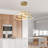 Beacan Dimmable LED Geometric Chandelier-1367803714