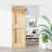 Vidaxl Sliding Door With Hardware Set Solid Wood Pine-112703611-112703616