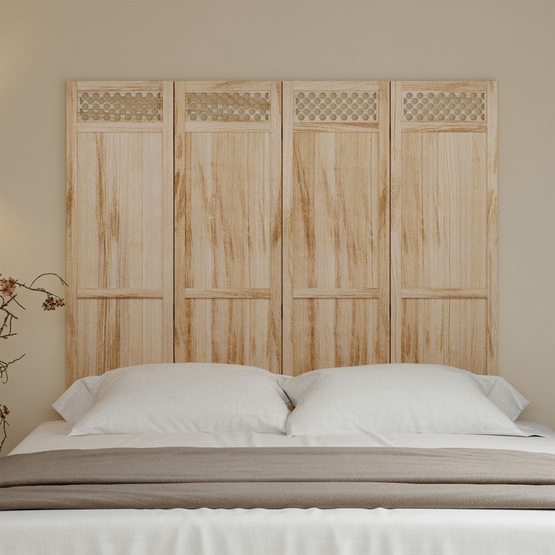 Cloison 67 po, 4, Bois naturel