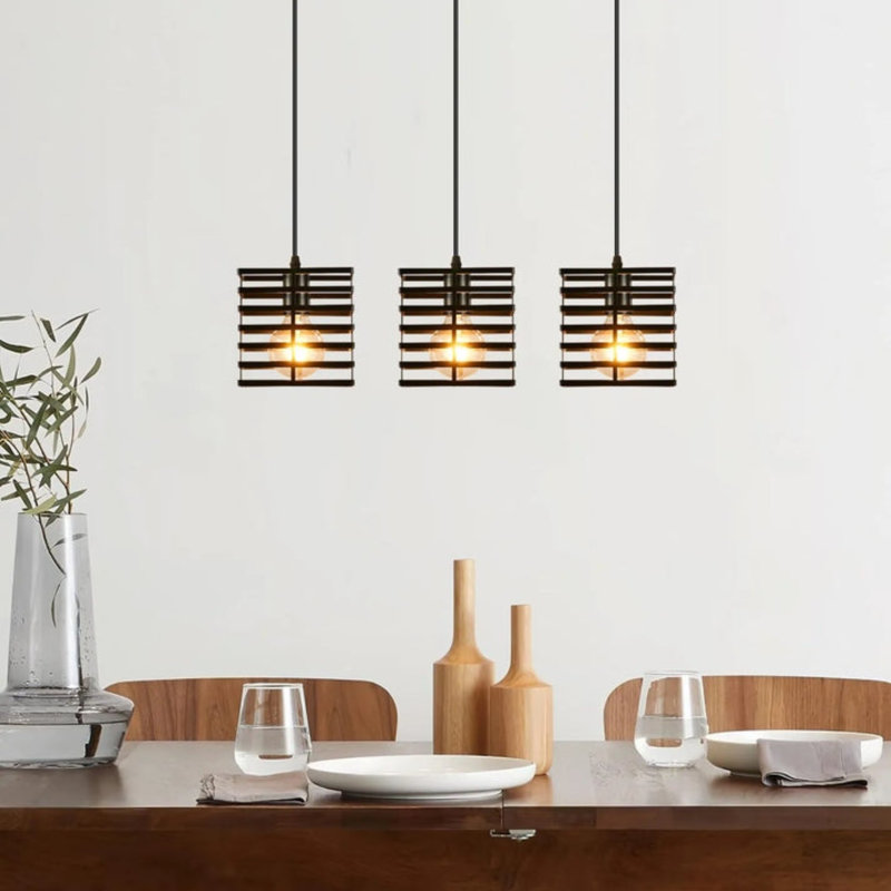 3 - Light Black Pendant