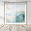 Turquoise Echoes I Shadowbox Abstract Print by Oliver Gal, Black Frame, 12 x 12-602165667-602165669