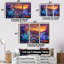 Emerie - Ensemble d'art mural paysage abstrait-108316608-108316613