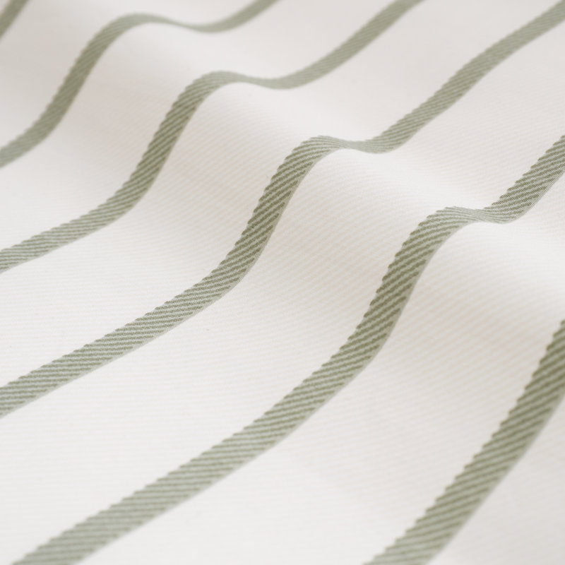 Hampton Stripe 200 Thread Count Cotton Reversible Duvet Cover Set, King Duvet Cover + 2 Standard Pillowcases
