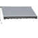 Dakota Fields 200cm D Polyester Cover Retractable Patio Awning