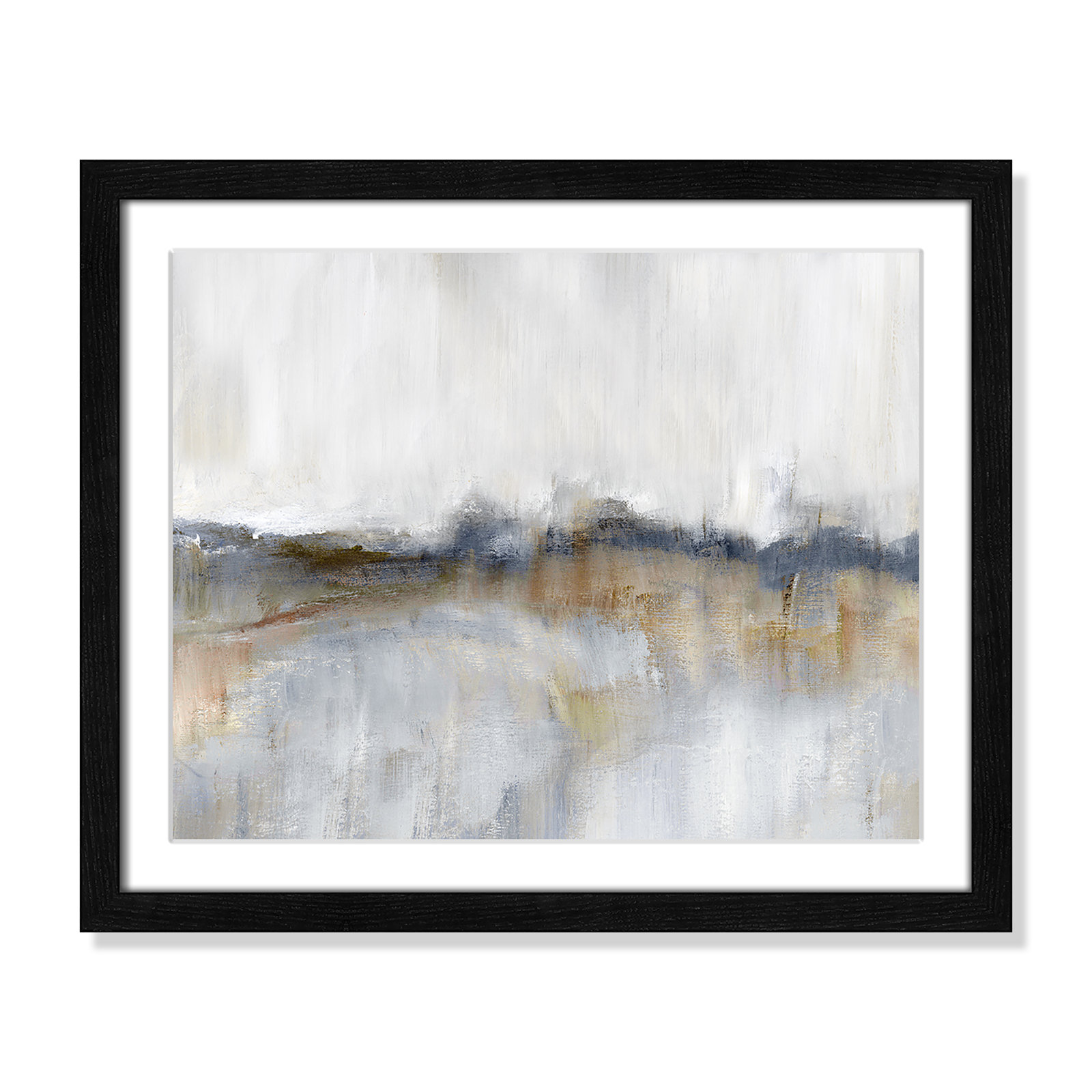 Autumnal Tide Print, Black Framed, 16" H x 19" W x 0.75" D