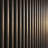 Modern Wood Slat Wall Panels 106"x5" (Set of 4) – Decorative Interior & Ceiling Paneling, 14.5 sq. ft. Coverage, Stylish Accent Wall Design-121348272