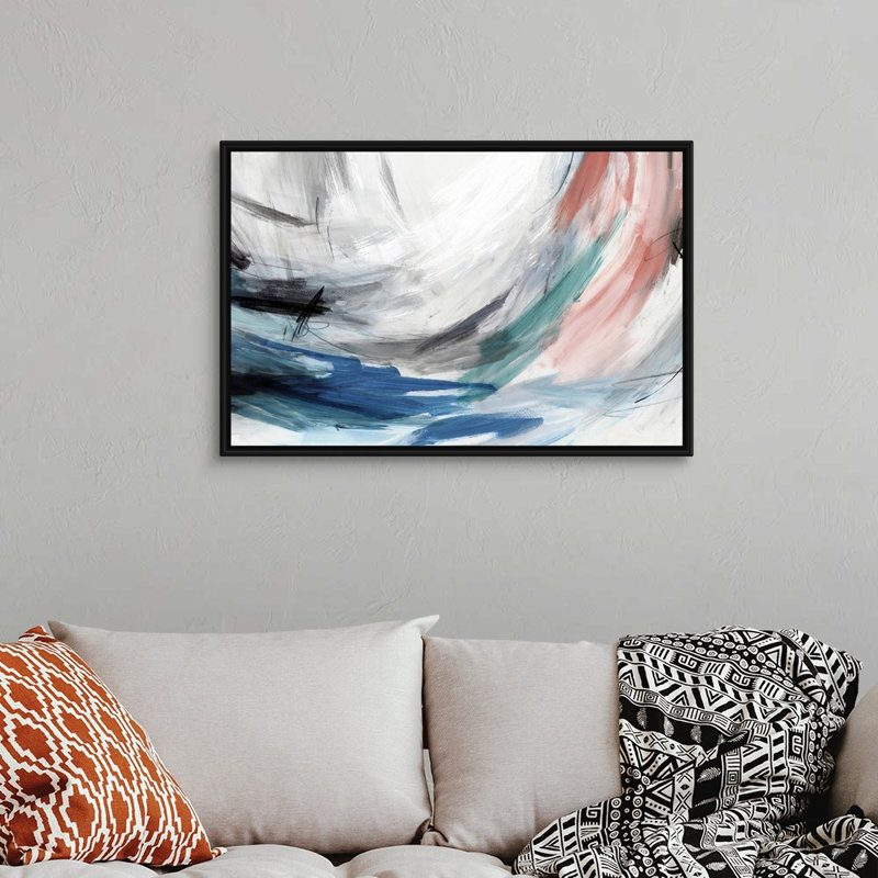 Reproduction d’art sur toile « sleetouts nights II » par PI studio, H 26 po x l 38 po x P 1,75 po, Toile avec cadre noir