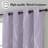 100% Blackout Thermal Insulated Curtains - Wave Line with Dots Silver Print, Grommet Top, 2 Panels-98071802-73219868