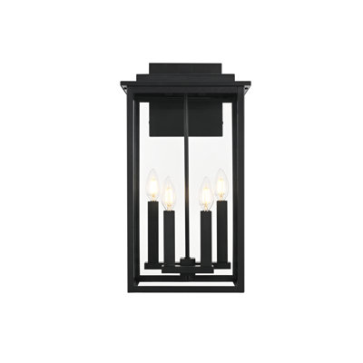 Applique murale noire Elsmere Ohara