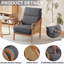 Fauteuil d'appoint en rotin-982385367