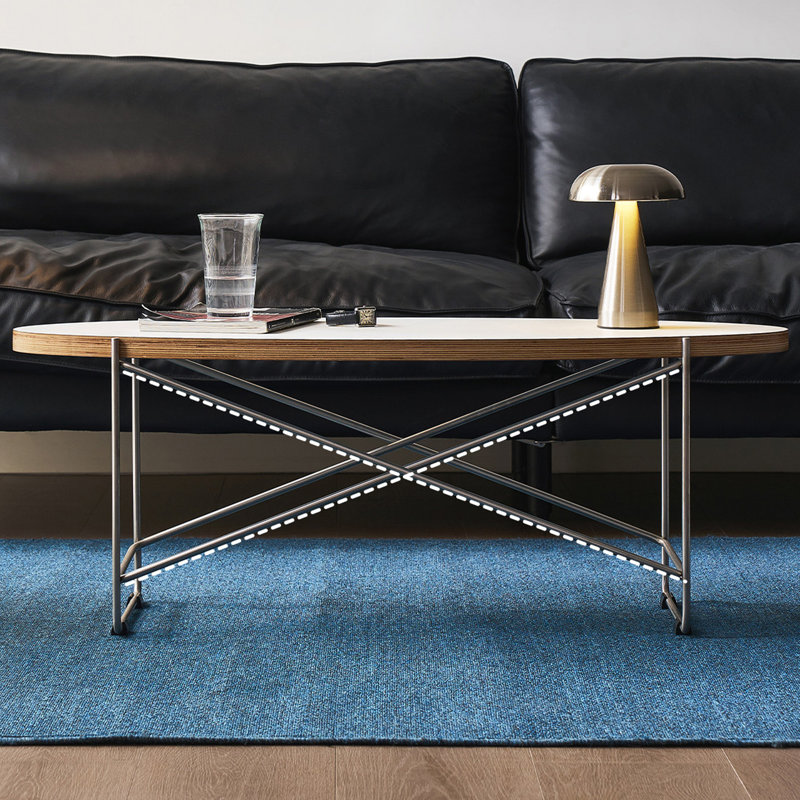 Modern Creative Design Oval Coffee Table