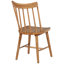 Chaise d'appoint en bois massif