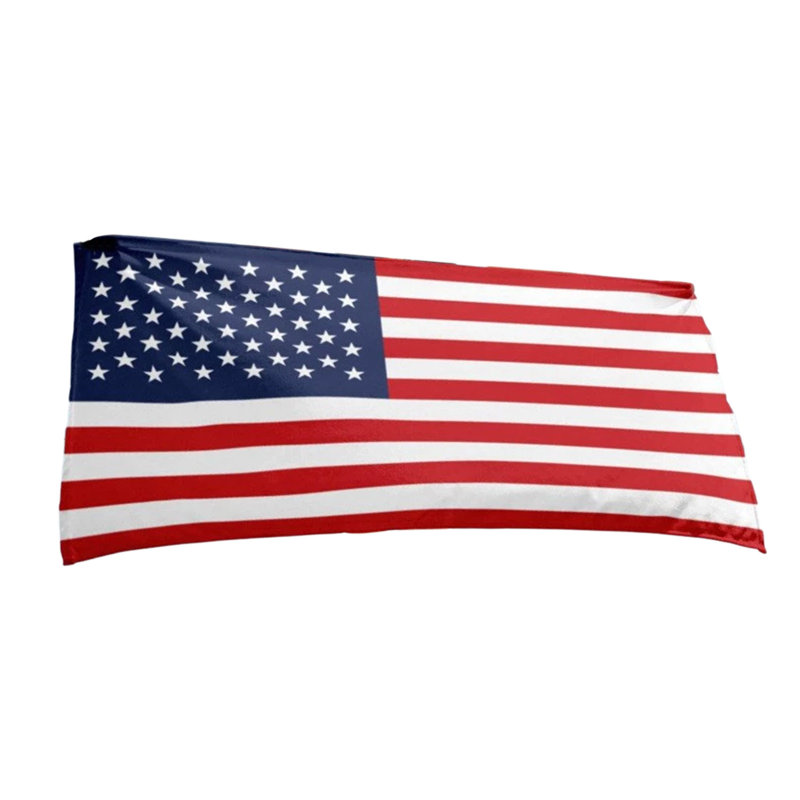 Serviette de plage à séchage rapide Flag Print, B