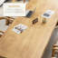Tables de conférence simples en bois massif Burlywood-1954461564