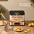 5-Tier Food Dehydrator with LCD Touch Control , Stainless Steel Electric Dryer for Fruits, Vegetables & Jerky, Compact Home Use