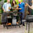 37'' H x 44'' W Utility Cart with Wheels