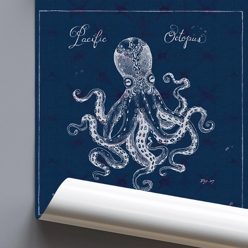 «ACHETER DE L'ART POUR MOINS sous licence officielle vie sous-marine x 18 x 18 po - impression sur demande - papier affiche - prêt à encadrer