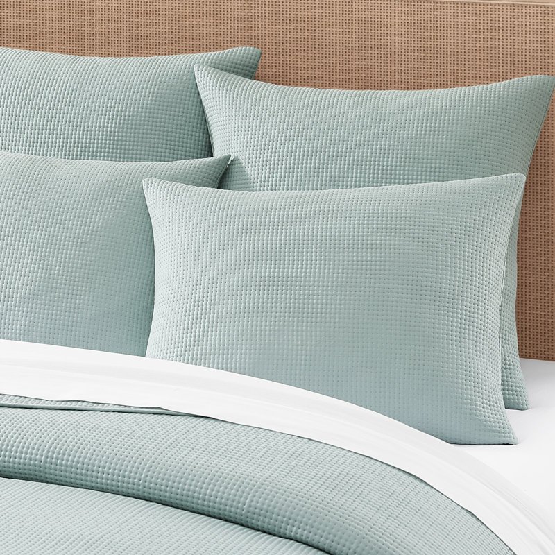 3 pièces. Ensemble de courtepointe, Full/Queen Quilt + 2 Shams, Teal