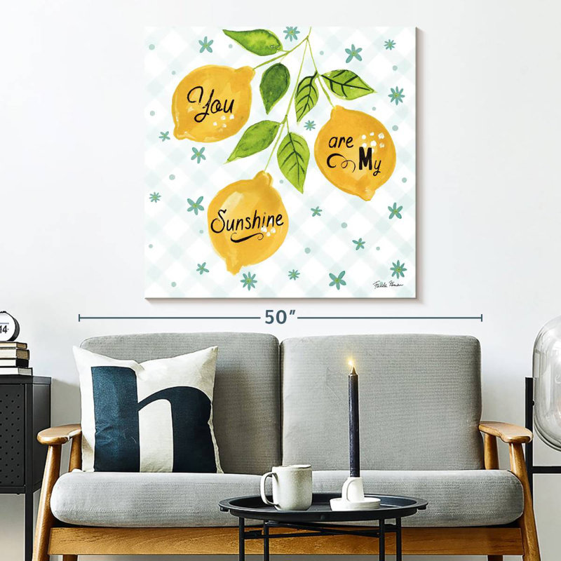 Mellow Yellow V, 33" H x 33" W