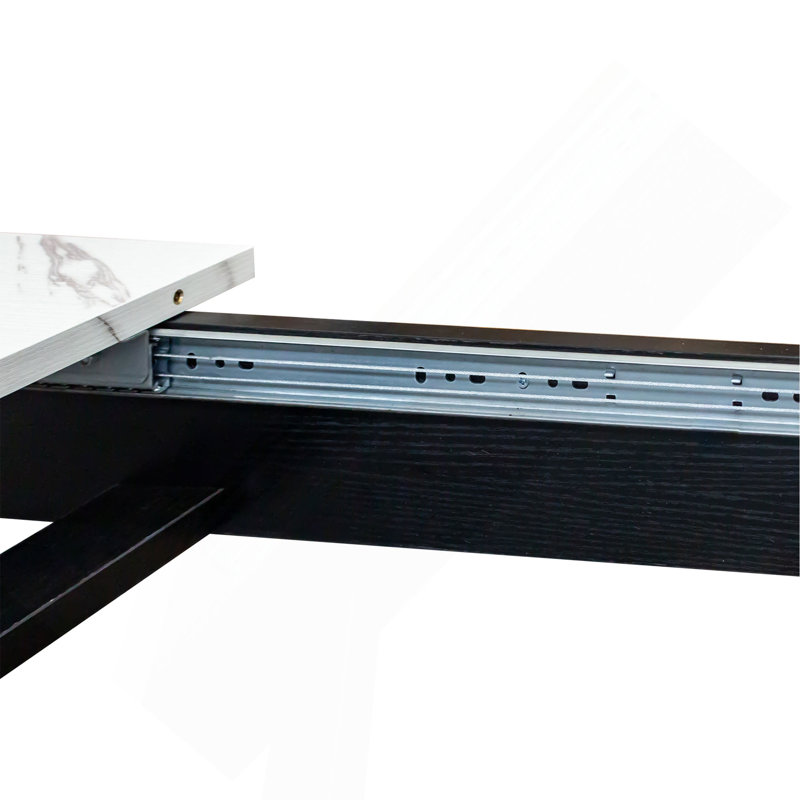 Dining Table , 106.3 in  Large Extendable Kitchen Table