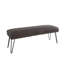 Banc en cuir véritable Ellenburg-88357398