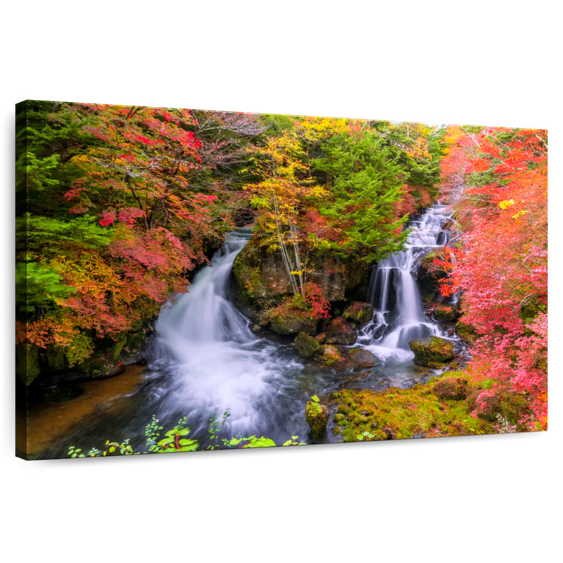 Alvord, automne aux chutes de Ryuzu, H 16 po x l 24 po