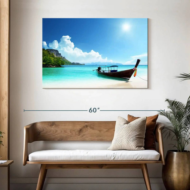 Mehar Poda Island Boat, 30" H x 45" W