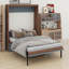 Lit escamotable avec bureau escamotable Murphy-348479065