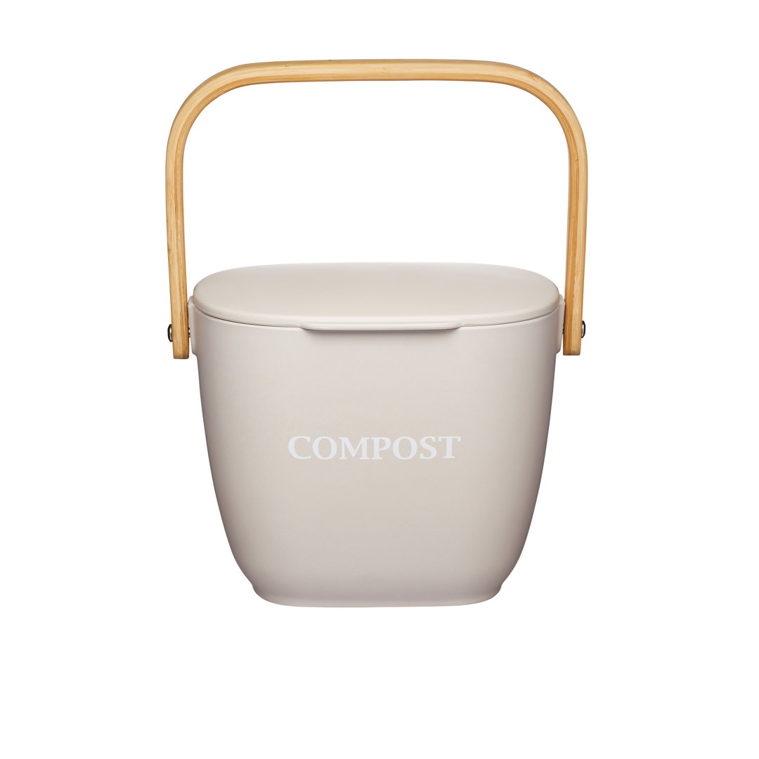 Manufactured Wood Manual Lift Waste Bin - 3L