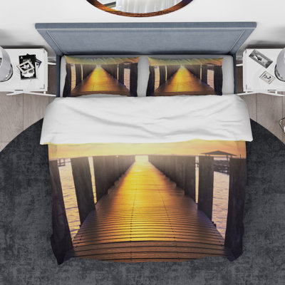 Ensemble de housse de couette Sea Designart